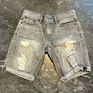 Gray Jean shorts. Size 30